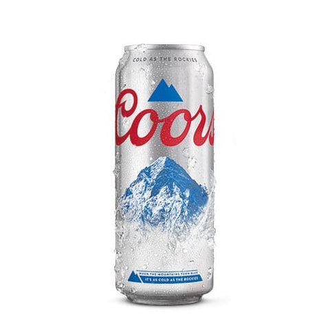 Coors Lager 24 x 500ml cans