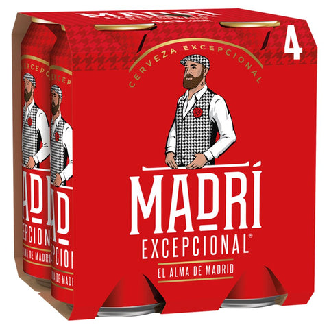 Madri Excepcional Lager 24 x 440ml