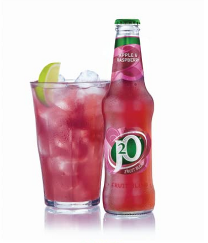 J2O Apple & Raspberry Bottles